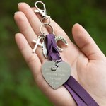 Personalisierte Sattel Herzform geschnitzt Anhänger Quaste Reitsport Schmuck Pferd Reiten Zubehör mit Text Geburtstag Weihnachtsgeschenk für Pferdeliebhaber