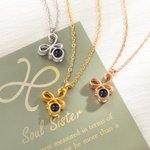 Personalised Friendship Symbol Necklace with Photo Gift for Friend