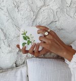 Joyero Floral Personalizado Nacimiento Flor Joyero de Viaje con Nombre Aficionado a la Jardinería Floristería Accesorio Boda Cumpleaños Regalo de Navi