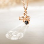 Personalised Friendship Symbol Necklace with Photo Gift for Friend