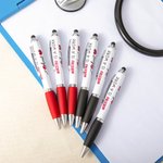 Stylet Capacitif et Stylo à Bille Personnalisé 2 en 1 10 Pcs Nursing is A Work of Heart Cadeau de Remise de Diplôme d'Infirmière pour Infirmière Etudi