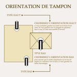 Tampon de Gaufrage Personnalisé avec Nom et Texte en Sac de Stockage Noir Pince à Gaufrer pour Librairie Cadeau Noël pour Lecteurs Club de Livres