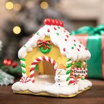 Maison en Pain d'Épice Personnalisée avec Nom Cachette de Hamster Cadeau de Noël pour les Propriétaires de Hamster
