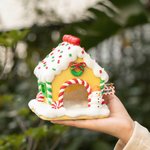 Maison en Pain d'Épice Personnalisée avec Nom Cachette de Hamster Cadeau de Noël pour les Propriétaires de Hamster