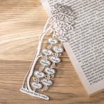 Personalised Family Tree Bookmark with 1-10 Names and Text Birthday Gift for Book Lover