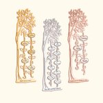 Personalised Family Tree Bookmark with 1-10 Names and Text Birthday Gift for Book Lover