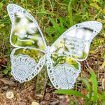 Personalised Memorial Butterfly Ground Stake Grave Cemetery Outdoor Garden Decoration Sympathy Gift or Family Friend