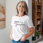 Gepersonaliseerd Mamma Est Oma Shirt Sweatshirt Hoodie Moederdag Thanksgiving Kerstcadeau voor oma