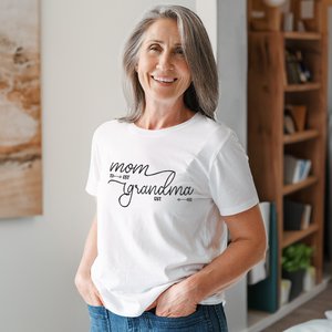 Gepersonaliseerd Mamma Est Oma Shirt Sweatshirt Hoodie Moederdag Thanksgiving Kerstcadeau voor oma