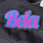 Portachiavi personalizzato in feltro Glitter Name Tag Cheer Porta zaino Tag Team Cheerleading Regalo per adolescenti
