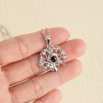 Collar personalizado con proyección del árbol de la vida del amor con 100 idiomas Te quiero Cumpleaños San Valentín Regalo para mujer