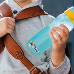 Personalizado impermeable lindo corazón de la flor de lentejuelas láser etiquetas adhesivas con nombre de útiles escolares de vuelta a la escuela regalo de cumpleaños para los niños