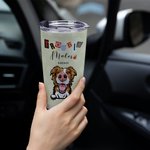 Personalised Trouble Maker Pet 20oz Tumbler Birthday Gift for Pet Lovers