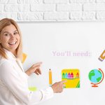 Personalised Picture Text You'll Need Magnets for Classroom Set of 12 Elementary Secondary Instructional Tools Back to School Gift for Teacher