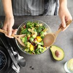 Gepersonaliseerde Food Grade Houten Tennis Racket Salade Servers met Gegraveerde Tekst Set van 2 Grappig Geschenk voor Tennis Lovers
