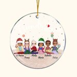 Adorno acrílico personalizado Friends Forever Regalo para hermana