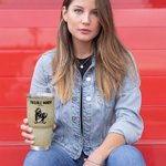 Personalized Cute Trouble Maker 30oz Tumbler Drinks with Name Birthday Gift for Pet Lover