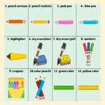 Personalised Picture Text You'll Need Magnets for Classroom Set of 12 Elementary Secondary Instructional Tools Back to School Gift for Teacher