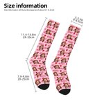 Personalisierte Multicolor XOXO Gesicht Foto Socken Komfort atmungsaktiv Valentinstag Geschenk für Paare