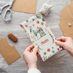 Pochette à Lunettes pour Voyage Poche de Rangement  Personnalisée Thème Couture Cadeau Anniversaire Fête des Mères pour Mère Femme