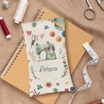 Pochette à Lunettes pour Voyage Poche de Rangement  Personnalisée Thème Couture Cadeau Anniversaire Fête des Mères pour Mère Femme