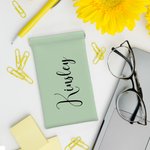 Custodia per occhiali personalizzata Squeeze Top Custodia impermeabile con nome Matrimonio Regalo di compleanno per amici di famiglia