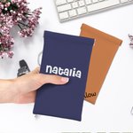 Custodia per occhiali personalizzata Squeeze Top Custodia impermeabile con nome Matrimonio Regalo di compleanno per amici di famiglia