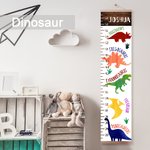 Personalisierte Leinwand Kinder Wachstum Höhe Diagramm mit Namen Multi-Stil Schlafzimmer Dekor Weihnachten Geburtstag Geschenk für Baby Kinder