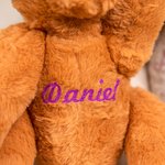 Personalised Stuffed Highland Cow Plush Toy with Name Baby Shower Birthday Gift for Baby Kids