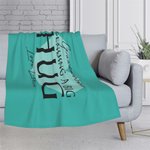 Gepersonaliseerde Sending A Big Hug Fleece Deken met Naam en Tekst Valentijnsdag Cadeau voor Paar