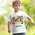 Onesie pour Bébé Motif Lapin T-Shirt Personnalisé avec Nom Cadeau de Pâques pour Enfant