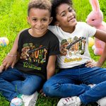 Onesie pour Bébé Motif Lapin T-Shirt Personnalisé avec Nom Cadeau de Pâques pour Enfant