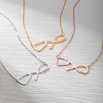 Estetoscopio personalizado Infinito Nombre Collar Cumpleaños Graduación Regalo para el personal médico