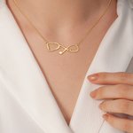 Estetoscopio personalizado Infinito Nombre Collar Cumpleaños Graduación Regalo para el personal médico