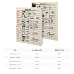 Funda Retro Personalizada con Diseño de Carta de Vencimiento para iPad con Soporte para Lápiz Regalos de Cumpleaños para Lectores Amantes de los Libro