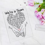 Plaque Acrylique Personnalisée avec Noms Décoration de Maison Cadeau de Saint Valentin pour Couple