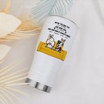 Spersonalizowany zakrzywiony kubek izolowany We're Telling You We're Not Pets 30oz z 1-6 kotami, psami i prezentem urodzinowym dla właściciela miłośnika zwierząt domowych