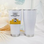 Spersonalizowany zakrzywiony kubek izolowany We're Telling You We're Not Pets 30oz z 1-6 kotami, psami i prezentem urodzinowym dla właściciela miłośnika zwierząt domowych