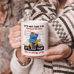 Taza de cerámica personalizada No es que yo esté cachonda todo el tiempo es que tú eres siempre sexy Regalo de San Valentín para pareja