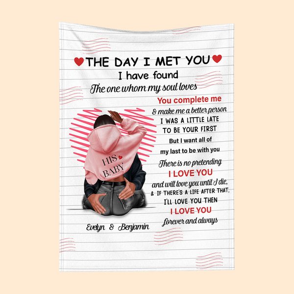 Manta Corazón de Amor Personalizada con Nombre y Palabras de Amor Decoración Romántica para el Hogar Regalo de San Valentín Aniversario para Pareja