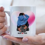 Personalized I Met You I Liked You I Love You I'm Keeping You White Ceramic Mug Valentine's Day Gift for Couple