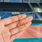 Collana con ciondolo inciso personalizzato con nome e cognome Gioielli a tema sportivo Ricordo di squadra Regalo di compleanno per l'amante della pallavolo Giocatore Allenatore