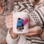 Personalized I Met You I Liked You I Love You I'm Keeping You White Ceramic Mug Valentine's Day Gift for Couple