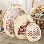 Tirelire de Pâques Modèle Œuf Boîte Personnalisée avec Nom Cadeau de Pâques pour Enfant