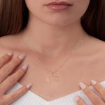 Personalizado perro gato orejas contorno collar dibujo colgante joyería regalo de cumpleaños para el dueño de mascota amante