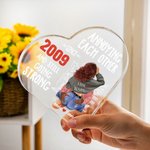 Personalizada Sala de estar molestos unos a otros durante años Corazón placa de acrílico Día de San Valentín Regalo de aniversario para la pareja