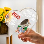 Personalizada Ciudad Ocupada Molestarse mutuamente durante años Corazón Placa de acrílico Día de San Valentín Aniversario Regalo para Pareja