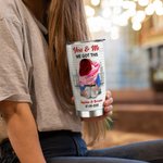 Personalisierte Sie & Me We Got This 20oz Edelstahl Becher mit Namen und Datum Jahrestag Geschenk für Paar