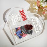 Personalizada Sala de estar molestos unos a otros durante años Corazón placa de acrílico Día de San Valentín Regalo de aniversario para la pareja