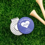 Personalisierte Golf Ball Marker Magnetische Hut Clip mit Herz und Text Paar Golf Zubehör Valentinstag Geschenk für Golfliebhaber